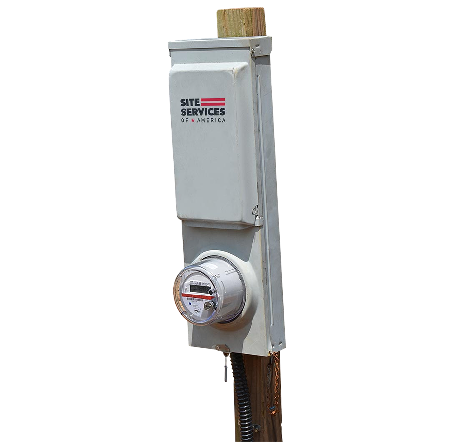 Temporary Power Pole Rental